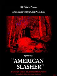 American Slasher movie poster