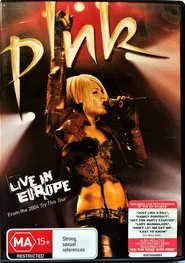 P!nk Live in Europe movie poster
