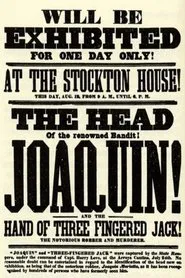Joaquin Murrieta movie poster