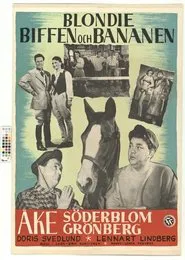 Poster do filme Blondie, Biffen och Bananen