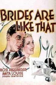 Brides Are Like That movie poster