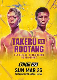ONE 172: Takeru vs. Rodtang movie poster