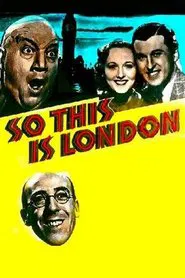 So This Is London movie poster