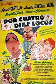 Por cuatro días locos movie poster