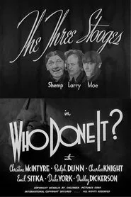 Who Done It? movie poster