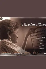 A Burden of Love movie poster