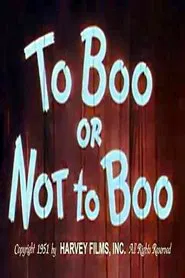 To Boo or Not to Boo movie poster