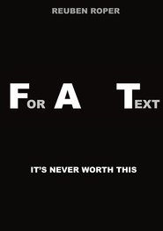 For a Text movie poster