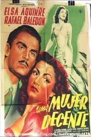 Una mujer decente movie poster