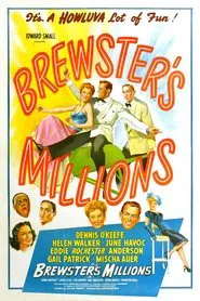 Brewster's Millions movie poster