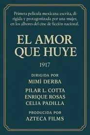 El amor que huye movie poster