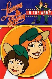 Laverne & Shirley with The Fonz tv show poster