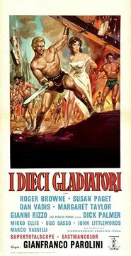 The Ten Gladiators movie poster