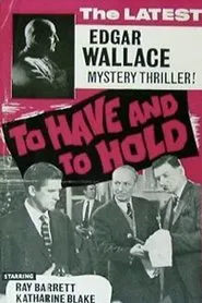 To Have and to Hold movie poster