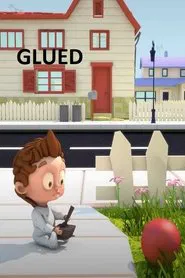 Glued movie poster