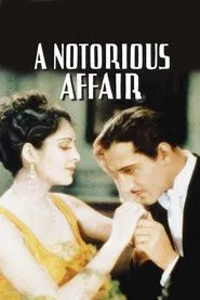 Poster do filme A Notorious Affair