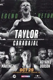 Katie Taylor vs. Karen Elizabeth Carabajal movie poster
