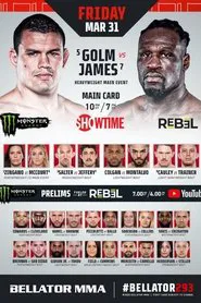 Bellator 293: Golm vs. James movie poster