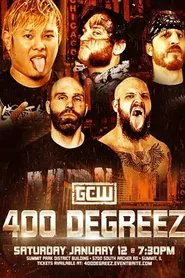 GCW 400 Degreez movie poster