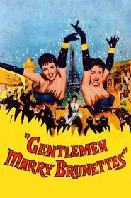 Gentlemen Marry Brunettes movie poster