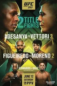 UFC 263: Adesanya vs. Vettori 2 movie poster