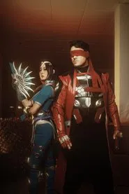 Kenshi V Kitana: Battle of The Realms movie poster