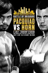 Manny Pacquiao vs. Jeff Horn movie poster
