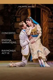 Poster do filme Concerto / Enigma Variations / Raymonda Act III (Royal Ballet)