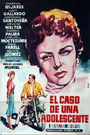 Poster do filme El caso de una adolescente