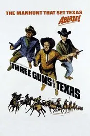 Three Guns for Texas movie poster