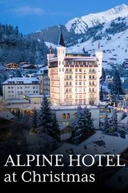 Alpine Hotel at Christmas movie poster