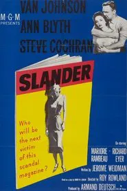 Slander movie poster