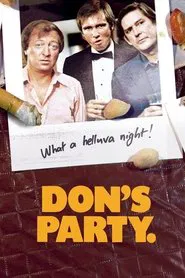 Don's Party movie poster