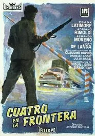 Cuatro en la frontera movie poster