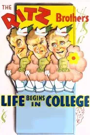 Poster do filme Life Begins in College