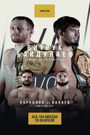 ACA 184: Vitruk vs. Silva movie poster