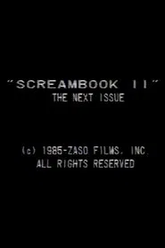 Screambook II movie poster