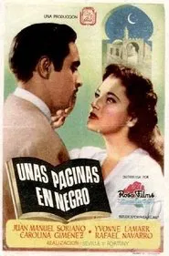 Unas páginas en negro movie poster