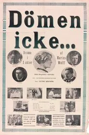 Judge Not movie poster