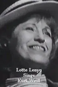 Lotte Lenya Sings Kurt Weill movie poster