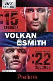 UFC Fight Night 138: Volkan vs. Smith - Prelims movie poster
