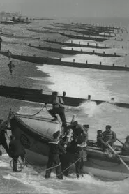 Launch of the Worthing Lifeboat Coming Ashore movie poster