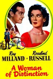 A Woman of Distinction movie poster