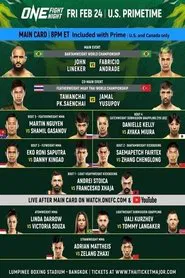 Poster do filme ONE Fight Night 7: Lineker vs. Andrade II
