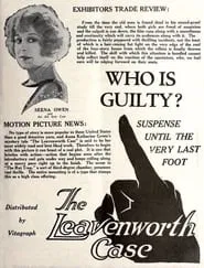 The Leavenworth Case movie poster