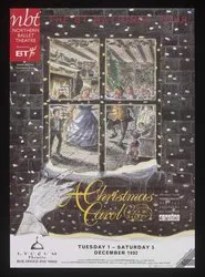 Northern Ballet's A Christmas Carol movie poster