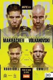 UFC 284: Makhachev vs. Volkanovski movie poster