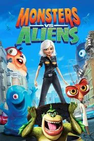 Monsters vs Aliens movie poster