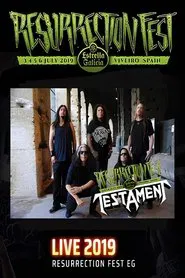 Testament - Live at Resurrection Fest EG 2019 movie poster