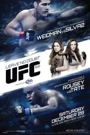 UFC 168: Weidman vs. Silva 2 movie poster